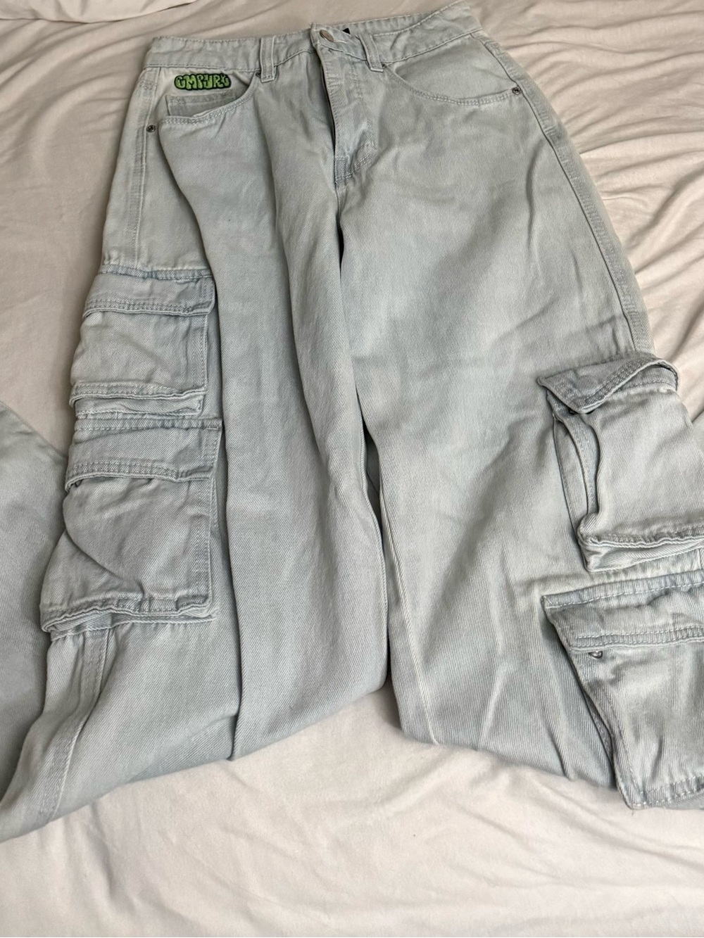 Empyre Light blue Cargo Jeans